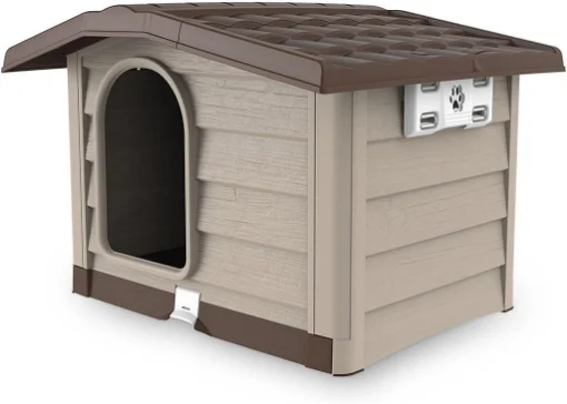 BAMA CUCCIA BUNGALOW PER ANIMALI CANE GATTO 89 X 75 X 62 CM BEIGE MEDIUM - MAURY'S