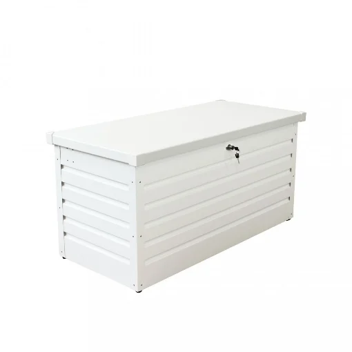 BAULE NEW JERSEY 130 IN ALLUMINIO BIANCO 130 X61 X63 CM OKX - MAURY'S