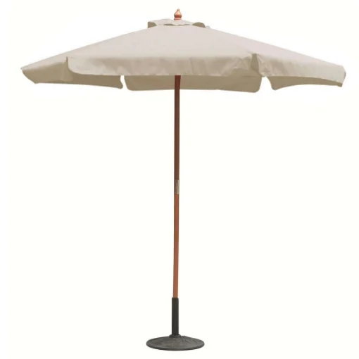 OMBRELLONE FANTASY TONDO DA 3 MT IN COLORE AVORIO OKX - MAURY'S