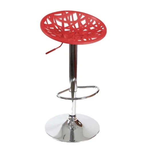 SGABELLO ROMA IN ABS 41 X 68 X 90 CM IN COLORE ROSSO - MAURY'S