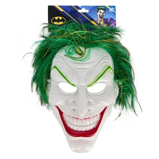 MASCHERA THE JOKER PER ADULTI CON CAPELLI TAGLIA UNICA - CIAO