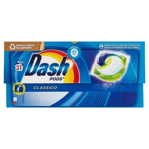 DASH PODS CONFEZIONE DA 31 PEZZI PROFUMO CLASSICO