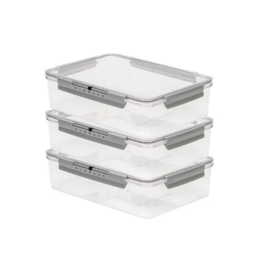 MA MAISON SET 3 CONTENITORI WEEKLY FRESH RETTANGOLARI 2,65 LT COPERCHI SALVAFRESCHEZZA E INDICATORE GIORNO DELLA SETTIMANA