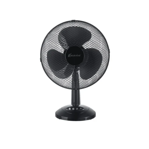 VENTILATORE FRESCO 30 DA TAVOLO NERO CON 3 VELOCITÀ E OSCILLAZIONE DI 90° - MAURY'S