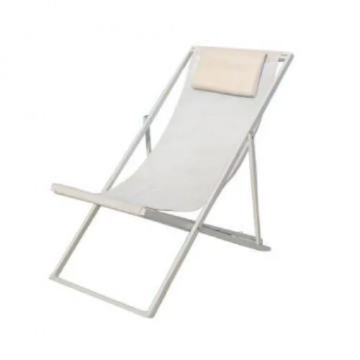SDRAIO AVANA CON STRUTTURA VERNICIATA TORTORA E CREMA 97X52X76 CM OKX - MAURY'S