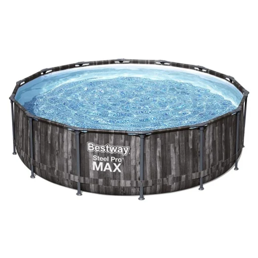 BESTWAY STEEL PRO MAX PISCINA FUORI TERRA TONDA Ø 427 X 107 CM - MAURY'S