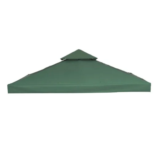 TELO DI COPERTURA PER GAZEBO DA GIARDINO 3 X 3 MT COLORE VERDE SCURO - MAURY'S