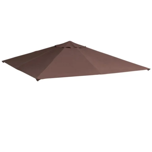 TELO TRASPIRANTE PER GAZEBO 3 X 3 MT IN COLORE CAFFÈ - MAURY'S