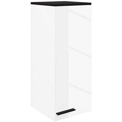 ARMADIETTO BAGNO DA PARETE CON 3 RIPIANI E MENSOLE REGOLABILI 30X32X73 CM BIANCO - MAURY'S