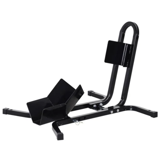 BLOCCA RUOTA MOTO REGOLABILE SU 3 LIVELLI DA 250 KG MAX IN METALLO 60X55X43 CM NERO - MAURY'S