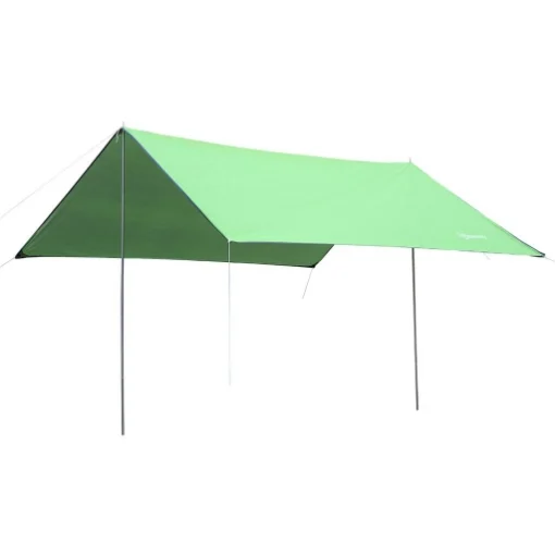 TENDA DA SOLE PORTATILE 3X3 M TENDALINO PARASOLE IMPERMEABILE PER CAMPEGGIO E SPIAGGIA VERDE - MAURY'S