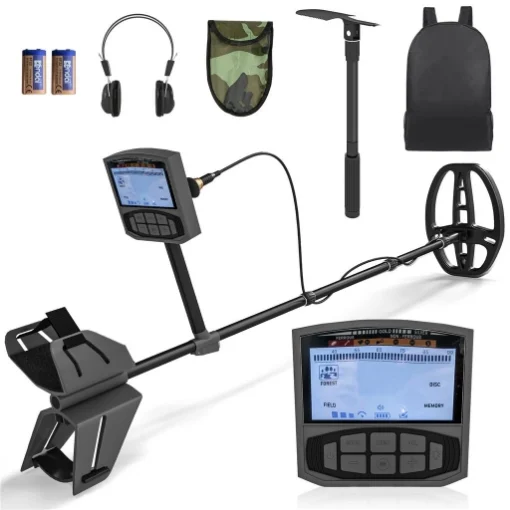 METAL DETECTOR PROFESSIONALE CON 5 MODALITÀ IMPERMEABILE IP68 E DISPLAY LCD RETROILLUMINATO - MAURY'S
