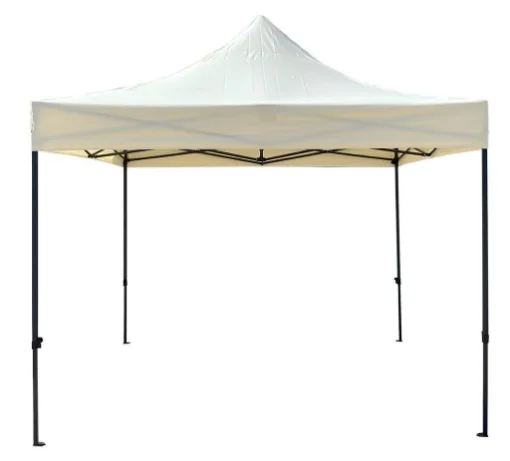 MA MAISON GAZEBO PIEGHEVOLE PREMIUM 3X3 MT ECRÙ GAMBE ESAGONALI ALTEZZA LIBERA 190 CM FUNZIONE ANTIVENTO E IMPERMEABILE