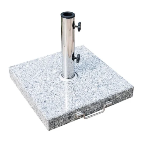 SUPPORTO BASE PER OMBRELLONE DA GIARDINO IN MARMO 29KG, 42X42X36CM - MAURY'S