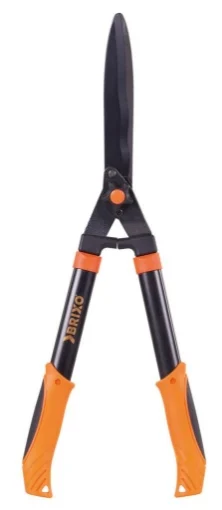 BRIXO FORBICI TAGLIASIEPI REGOLABILE CON MANICI IN ACCIAIO TUBOLARE E IMPUGNATURA ANATOMICA 55 CM