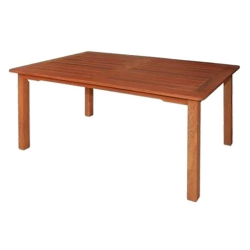 OK IMPRESSION ROYAL TAVOLO DA ESTERNO IN LEGNO MASSELLO RETTANGOLARE 140 X 80 CM - GDLC