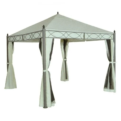 TELO DI RICAMBIO PER GAZEBO SANTO DOMINGO 3 X 3 MT IN COLORE BEIGE - GDLC