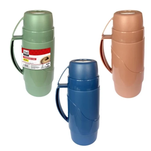 MA MAISON THERMOS SHABBY DA0.7 LT MANICO COMODO CHIUSURA GARANTITA PER BEVADNDE COLORI ASSORTITI