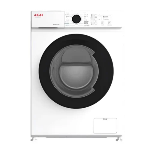 AKAI LAVATRICE CARICA FRONTALE 8 KG 1200 GIRI CLASSE A - 16 PROGRAMMI - PARTENZA RITARDATA - MOTORE INVERTER 51 CM