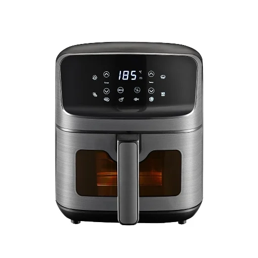 AKAI FRIGGITRICE ARIA CON DISPLAY DIGITALE 8 MODALITÀ 5LT 1500W - NERO OKX