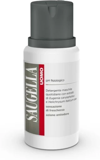 SAUGELLA DERMOLIQUIDO PH FISIOLOGICO DETERGENTE UOMO CONFEZIONE 200 ML