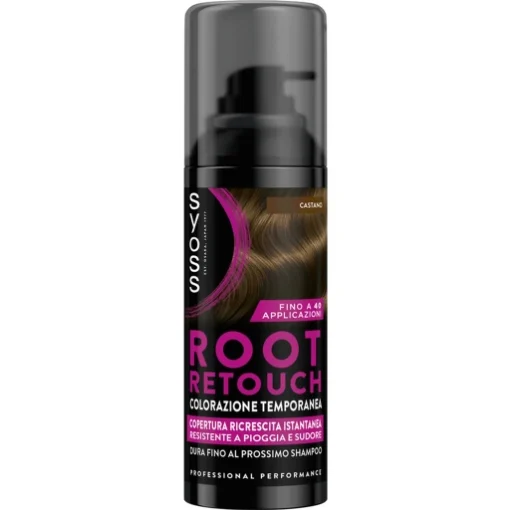 SYOSS-PALETTE RITOCCO CAPELLI COMPERTURA RICRESCITA INSTANTANEA COLORE CASTANO - 125ML