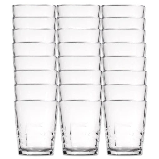BICCHIERI VASOS TIVOLI 24 PZ IN VETRO IDEALI PER LA TUA TAVOLA 27 CL TRASPARENTI - MAURY'S
