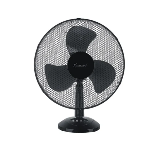VENTILATORE FRESCO 40 DA TAVOLO NERO CON 3 VELOCITÀ + OSCILLAZIONE 90° - MAURY'S