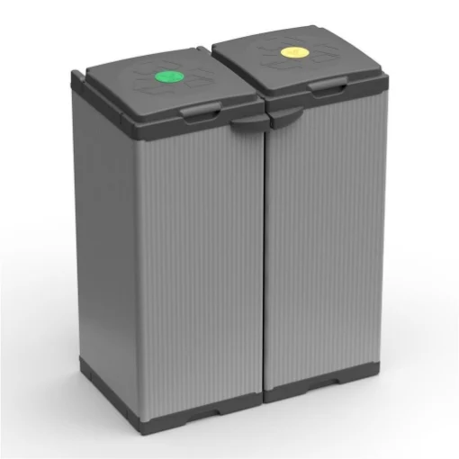 NUOVO MOBILE PORTASACCO BIS PER SACCHI DA 80 LT PER ESTERNO E INTERNO 68 X38PX87H CM USATO COME NUOVO - Mongardi