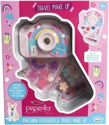 PEPERILLA - MACCHINA FOTOGRAFICA TRAVEL MAKE UPMISURA 12 X 9 CM SU DUE LIVELLI