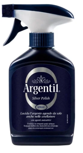 ARGENTIL SILVER POLISH TRIGGER DETERGENTE LUCIDA ARGENTO SPRAY 150 ML