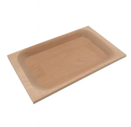 SCIFETTA IN LEGNO DI FAGGIO NATURALE 50X2,2X25 CM - MOTTINOX