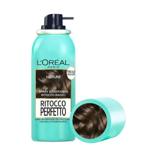 L'ORÈAL PARIS SPRAY CAPELLI ISTANTANEO PER RITOCCO RADICI 75ML BRUNO - L'ORÉAL PARIS