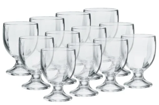 12 BICCHIERI CALICI RISTORANTE MUGHETTO PER VINO 175ML EXTRA RESISTENTI - MAURY'S