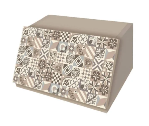 PORTA PANE VINTAGE 30X40X20 TILES VINTAGE A FANTASIA - LUPIA