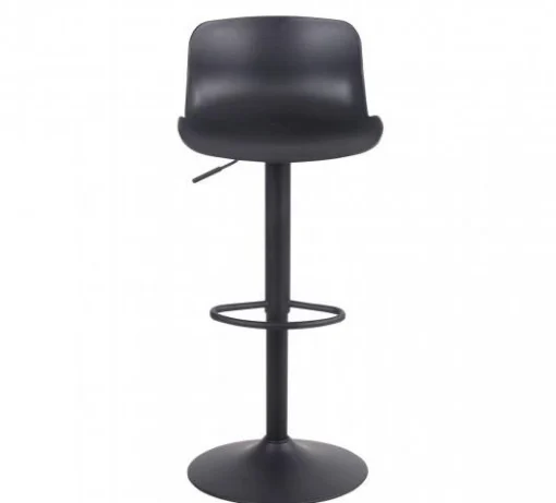 SGABELLO INNSBRUCK IN POLIPROPENE BASE IN METALLO NERO 44X45X81/102H CM OKX - GALILEO