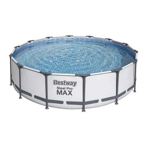 BESTWAY PISCINA FUORI TERRA AUTOPORTANTE CON STRUTTURA RIGIDA TONDA 427 X 107 CM - MAURY'S