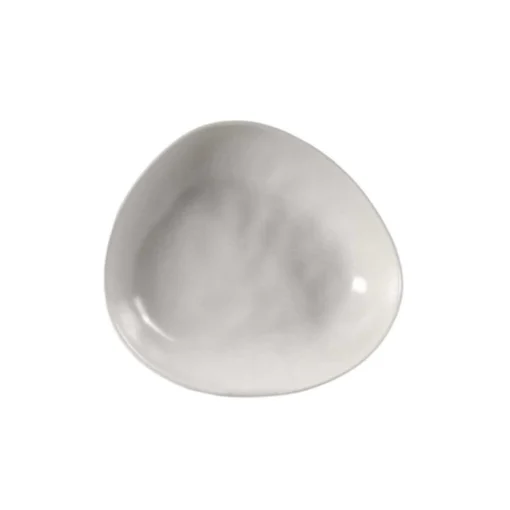 SET 6 PIATTI FONDI IN CERAMICA DA 23 CM IN COLORE BIANCO - GICOS