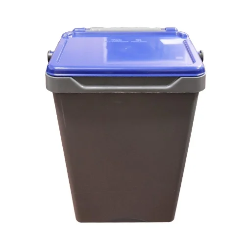 PATTUMIERA BIDONE PER RACCOLTA DELLA DIFFERENZIATA CON COPERCHIO BLU 36X27X49H CM - ART PLAST