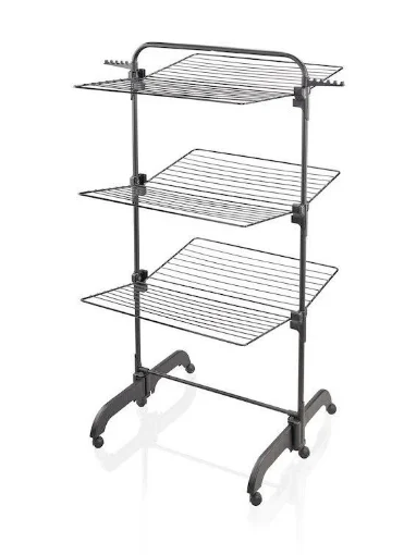 LEIFHEIT STENDIBIANCHERIA COMFORT TOWER 420, NERO 81691