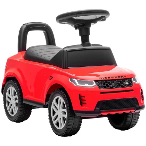MACCHINA PER BAMBINI LICENZA LAND ROVER CON CLACSON E SPAZIO PORTAOGGETTI, 65.5X28X42 CM, ROSSO - MAURY'S