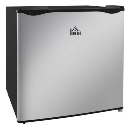 FRIGO PORTATILE 35L CON RIPIANO RIMOVIBILE E TEMPERATURA REGOLABILE, 47X44.2X48.8 CM, ARGENTO - MAURY'S