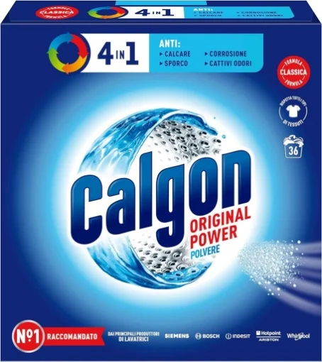 CALGON ANTICALCARE ORIGINAL POWER IN POLVERE PER LAVATRICI 4 IN 1 1800ML