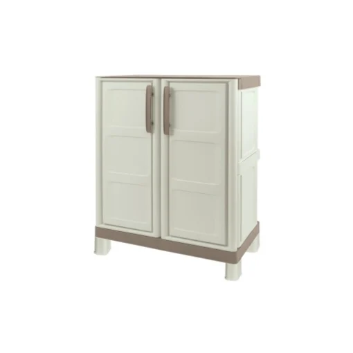 MOBILE ARMADIETTO STEEL BASSO 2 RIPIANI 70 X 39 X 85 CM - ART PLAST