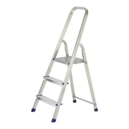 SCALA LAURA CON 3 GRADINI IN ALLUMINIO - PESO MAX 150KG
