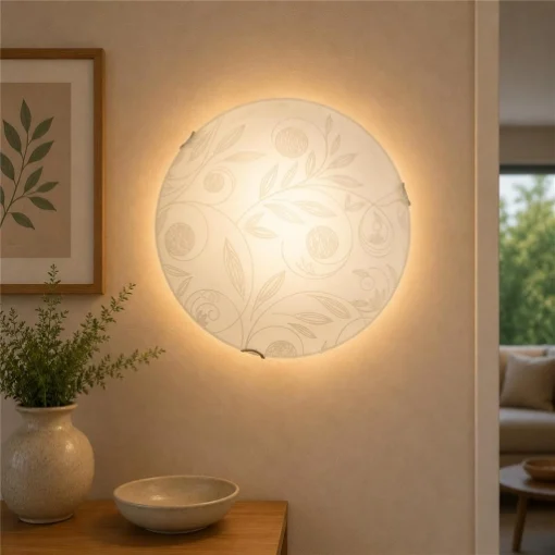 CLARA LAMPADA PLAFONIERA DA SOFFITTO E27 1 LUCE DA 30 CM - MAURY'S