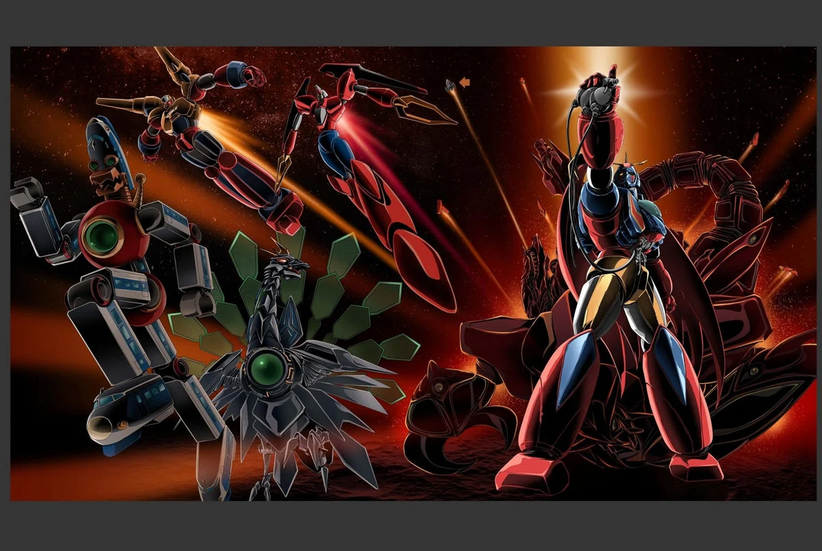 70s-Style Robot Anime Get P-X Special Pack -Switch w/ Drama CD Art Book
