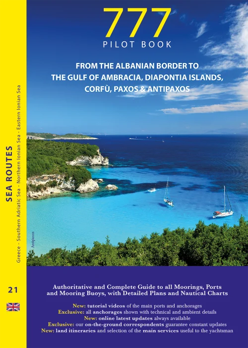 777 pilot book – from the albanian border to the gulf of ambracia, diapontia islands, corfù, paxos & antipaxos - Libri e DVD