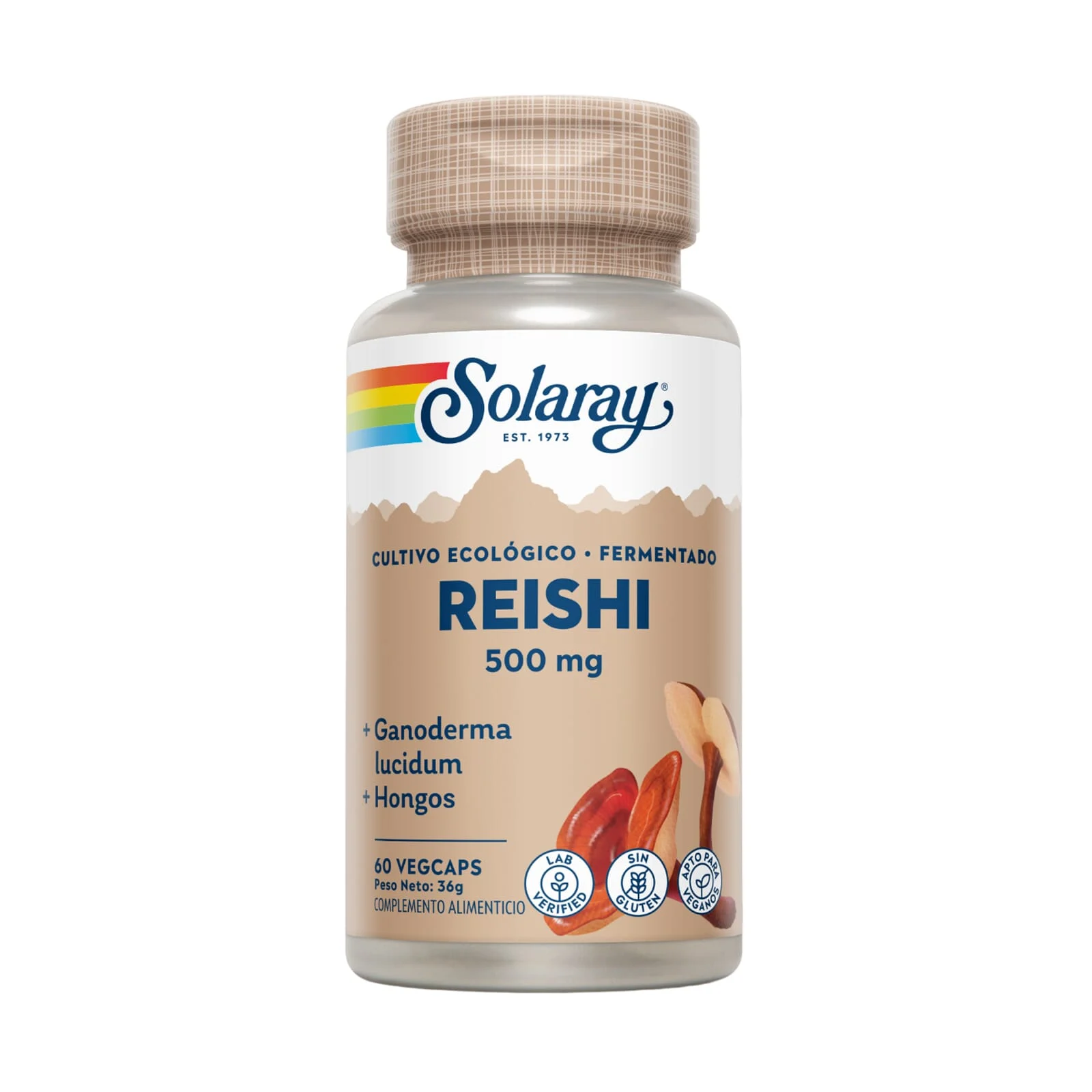Reishi 500 mg 60 VCaps - Solaray
