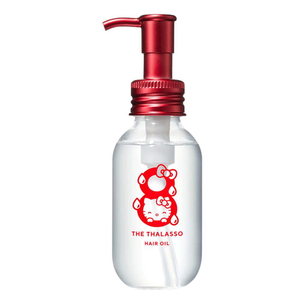 Hello Kitty Moist Serum Oil 100mL Thalasso Stem Cell Formula Non-Greasy
